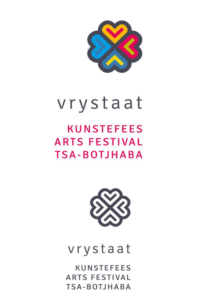 Vrystaat kunstefees logo design.