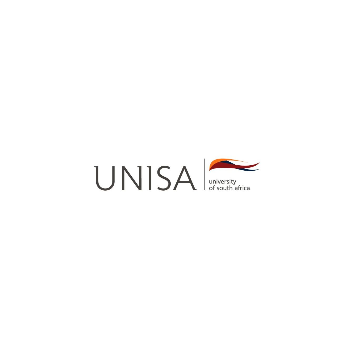 Word mark logo design for UNISA,university of South Africa.